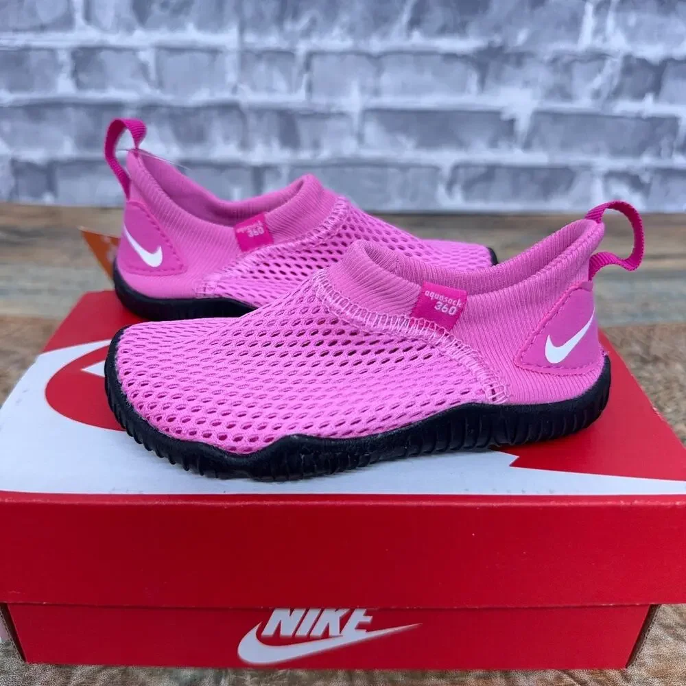 Nike Aqua Sock 360 TD Psychic Pink White 943759-603 Baby Toddler Size 5C New